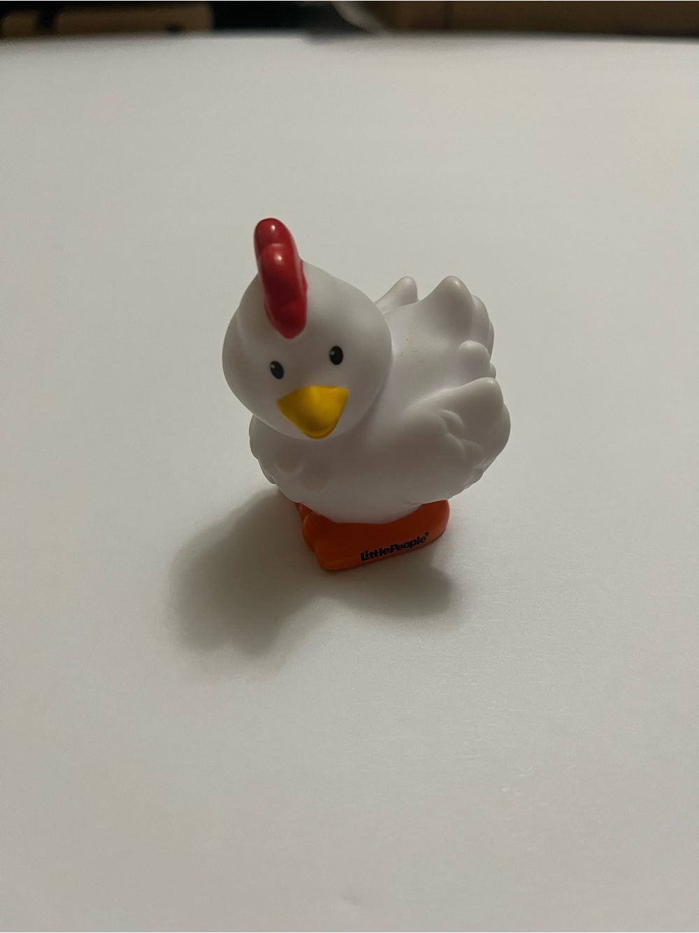 Fisher Price Little People White Nativity Farm Chicken Hen